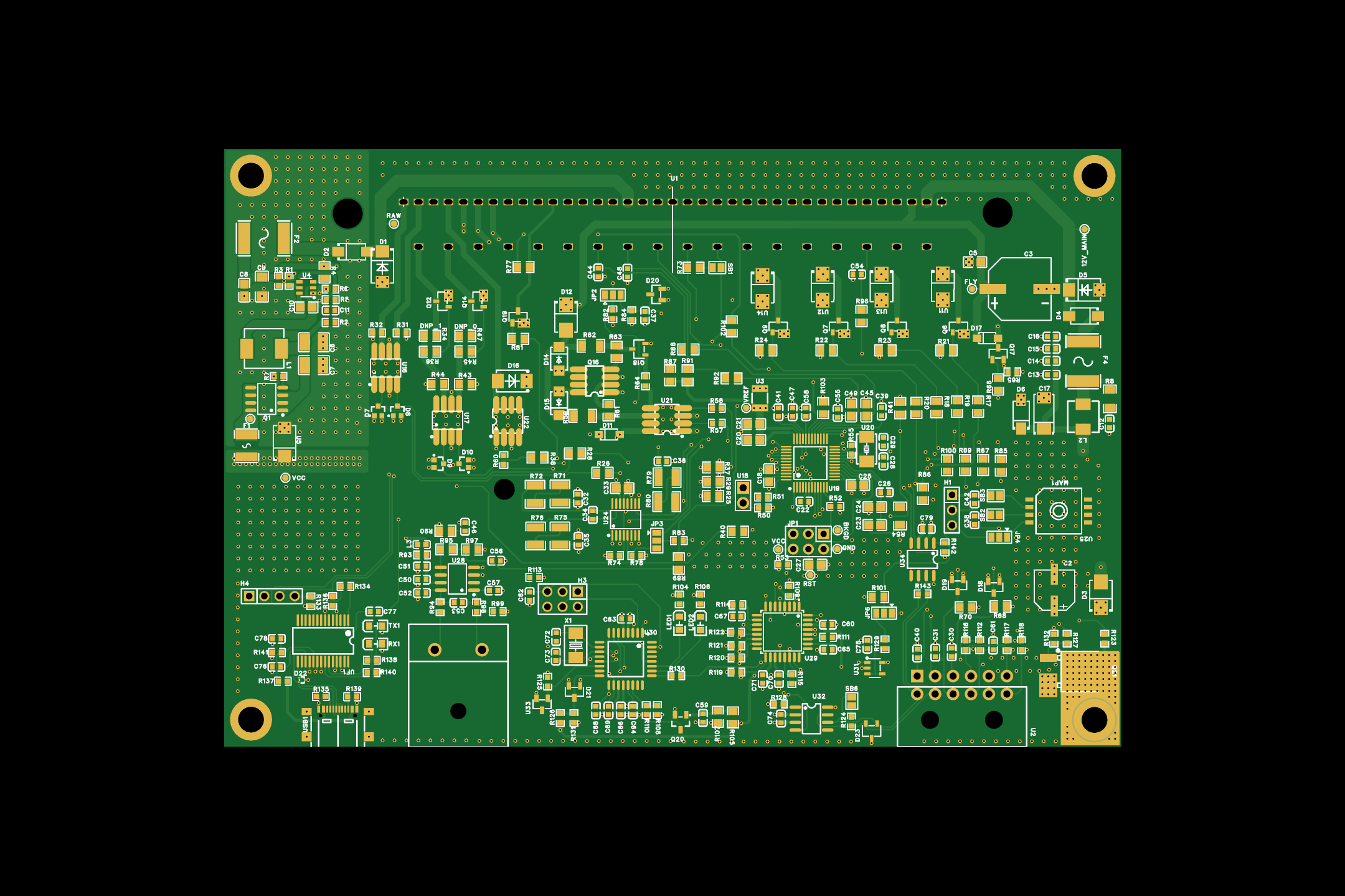 MS2 Engine Management PCB front