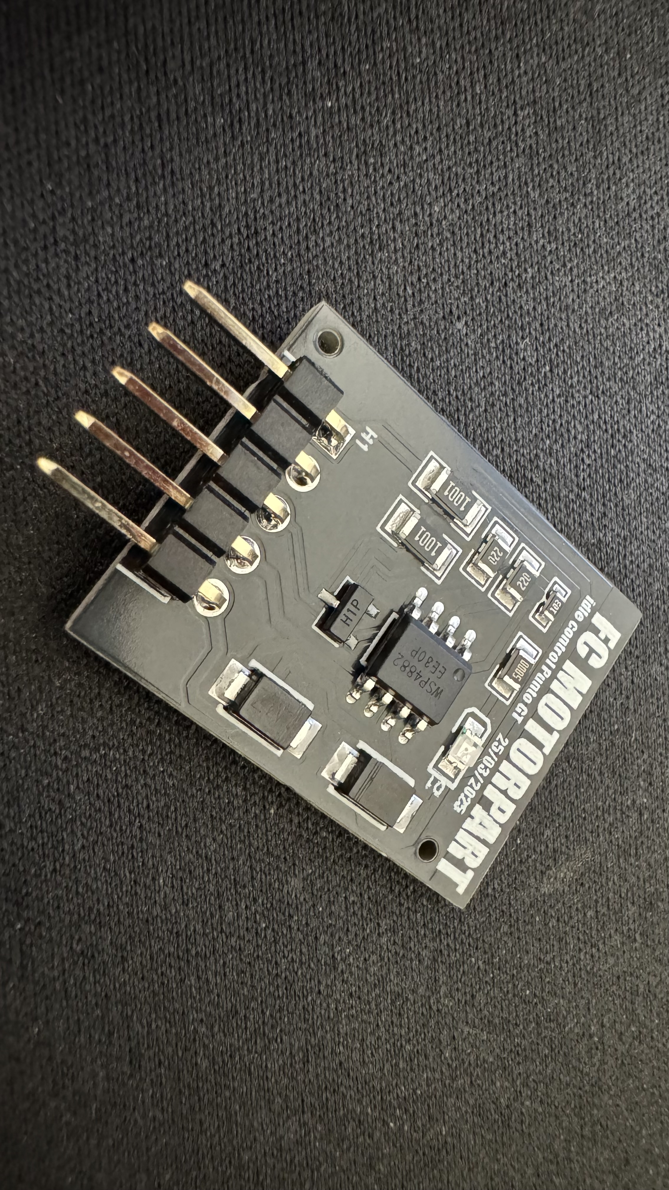 Idle Control PCB assemblata