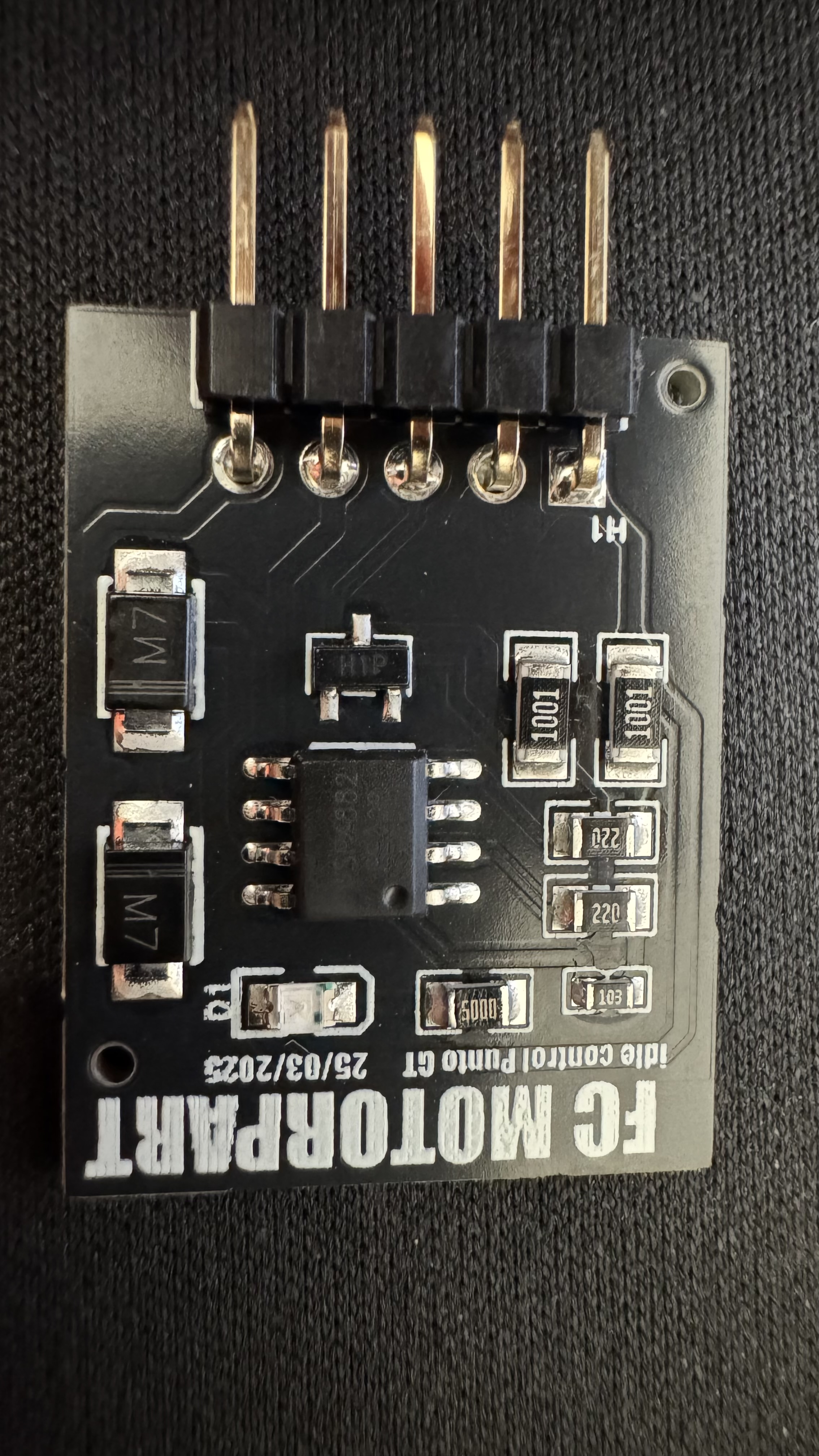 Idle Control hardware reale